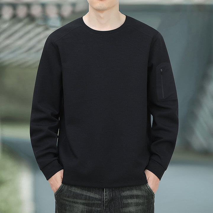 Herren Oversized Sweatshirt mit kontrastierenden Seitentaschen und weichem Fleecefutter Echo Archiv