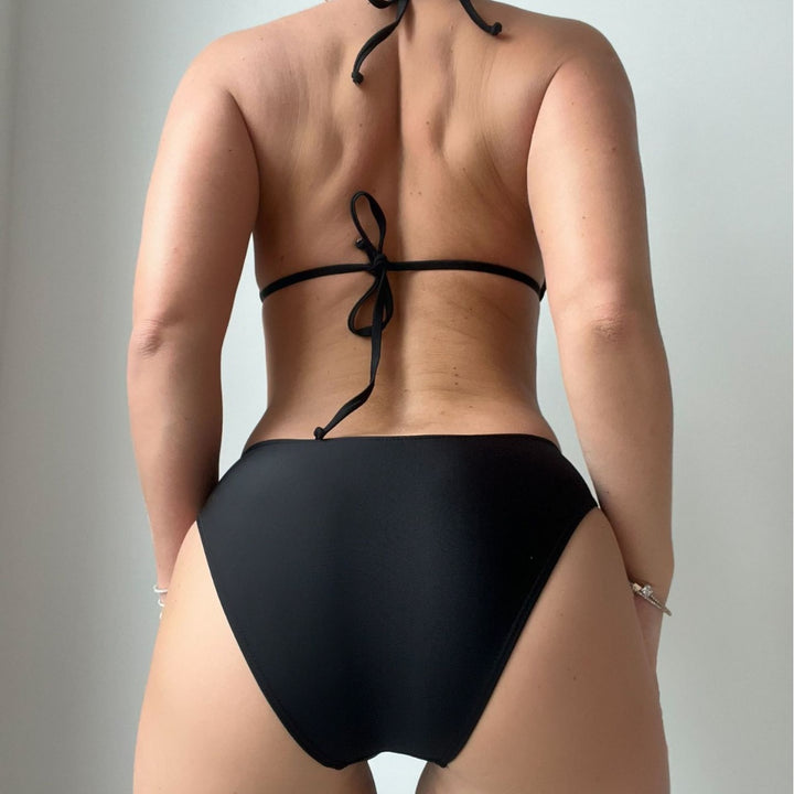 Damen High-Cut Badeanzug mit transparenten Ärmeln Echo Archiv