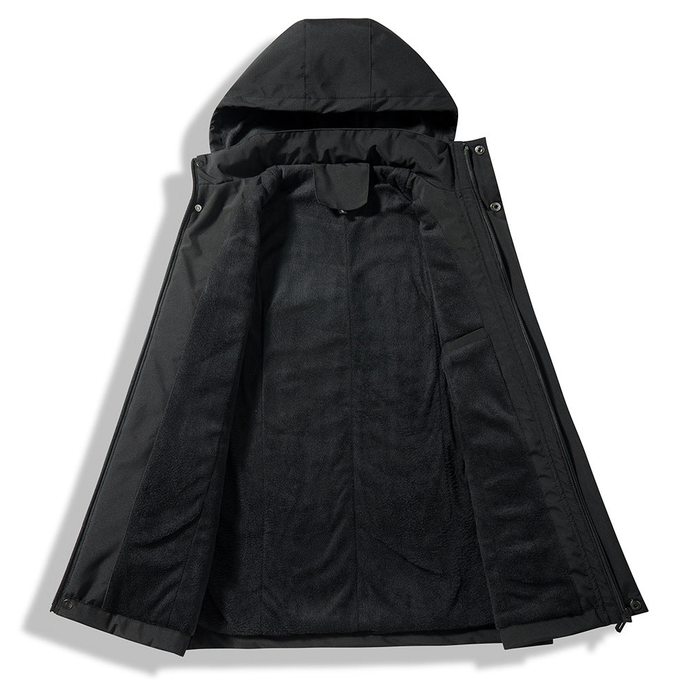 Herren Outdoor-Jacke mit isolierender Innenausstattung und praktischen Taschen Echoarchiv