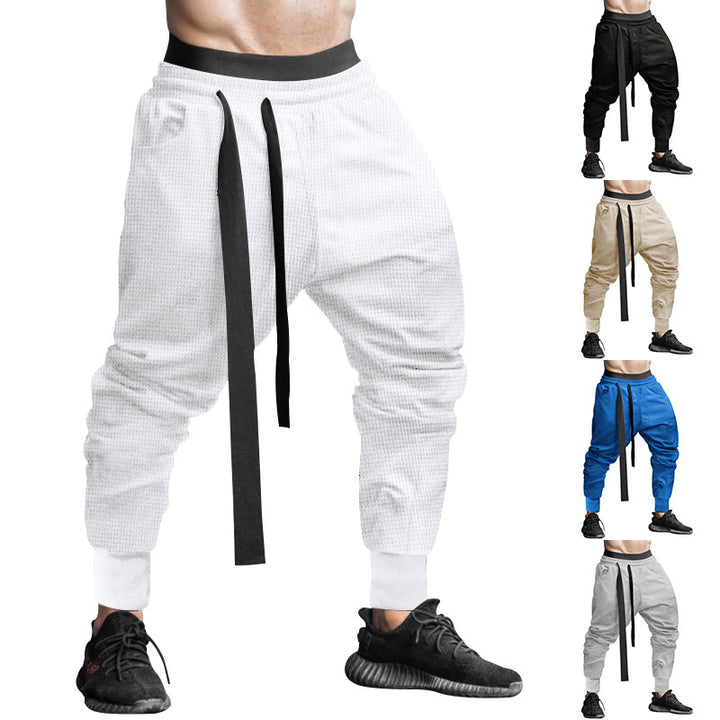 Herren Sportliche Relaxed Fit Jogginghose mit verstellbarem Bund Echoarchiv