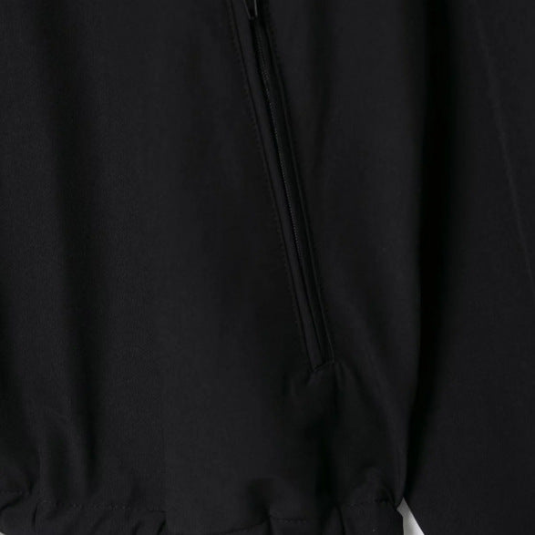 Damen Leichte Oversize-Windjacke im Bomberstil mit hohem Stehkragen und Kordelzug Echo Archiv