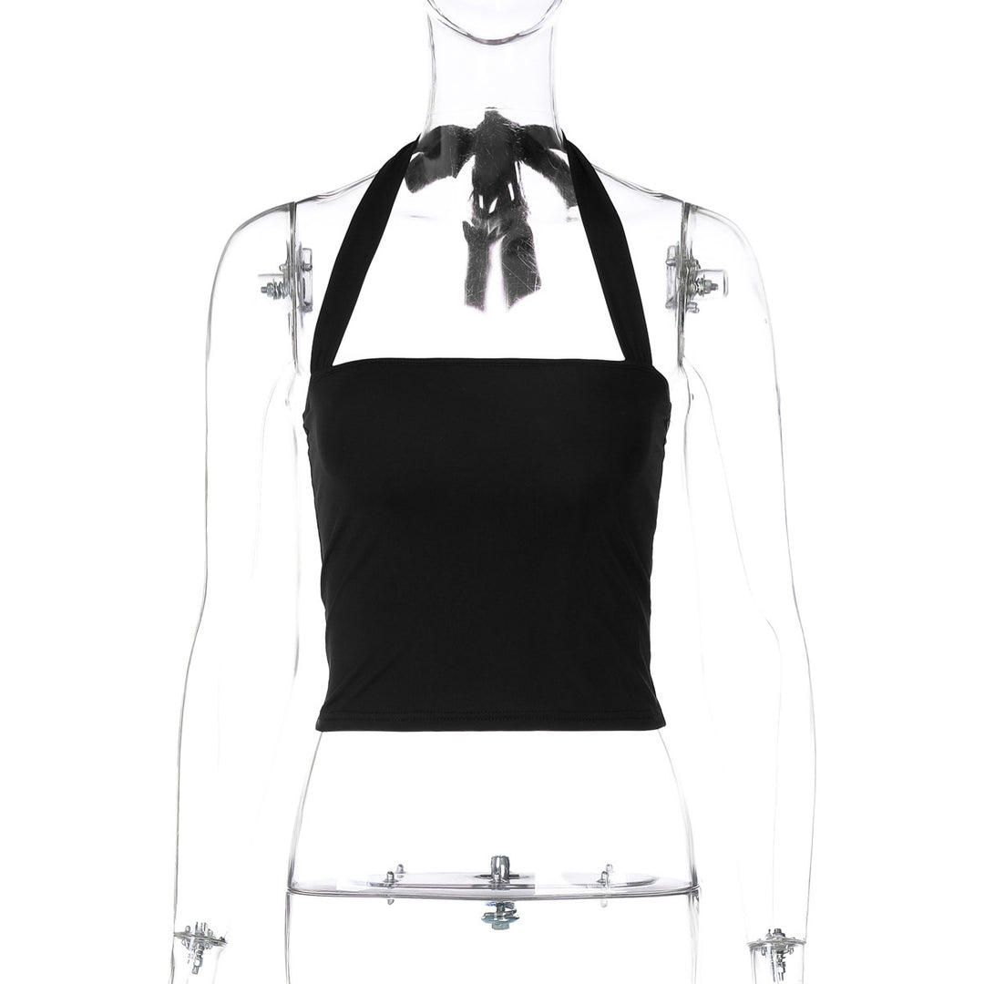 Damen Crop-Top mit Halteroberteil und eleganter Passform Echo Archiv