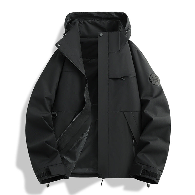 Herren Wasserabweisende Outdoorjacke Echo Archiv