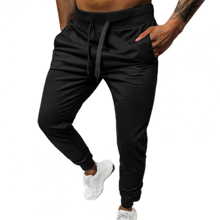 Herren bequeme Jogginghose mit seitlichen Taschen und elastischem Bund Echoarchiv