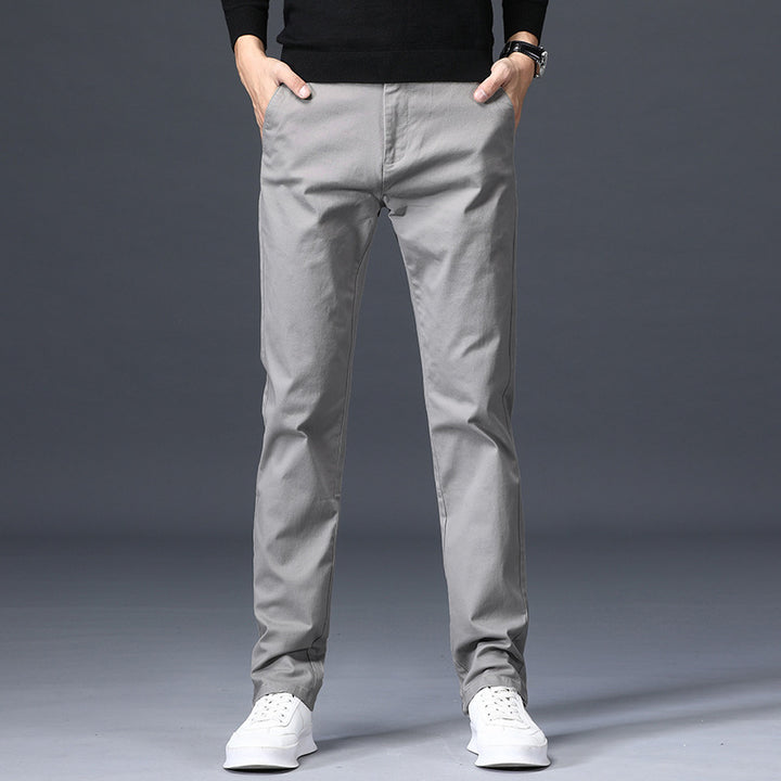 Herren elegante Chino-Hose mit lässigem Schnitt Echoarchiv