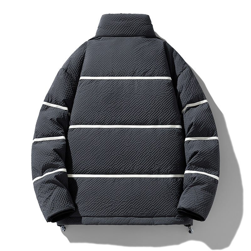 Herren isolierte Pufferjacke mit atmungsaktiver Membran und praktischem Kapuzensystem Echoarchiv