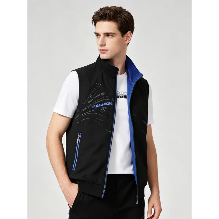 Herren Sportliche High-Performance Weste Echo Archiv