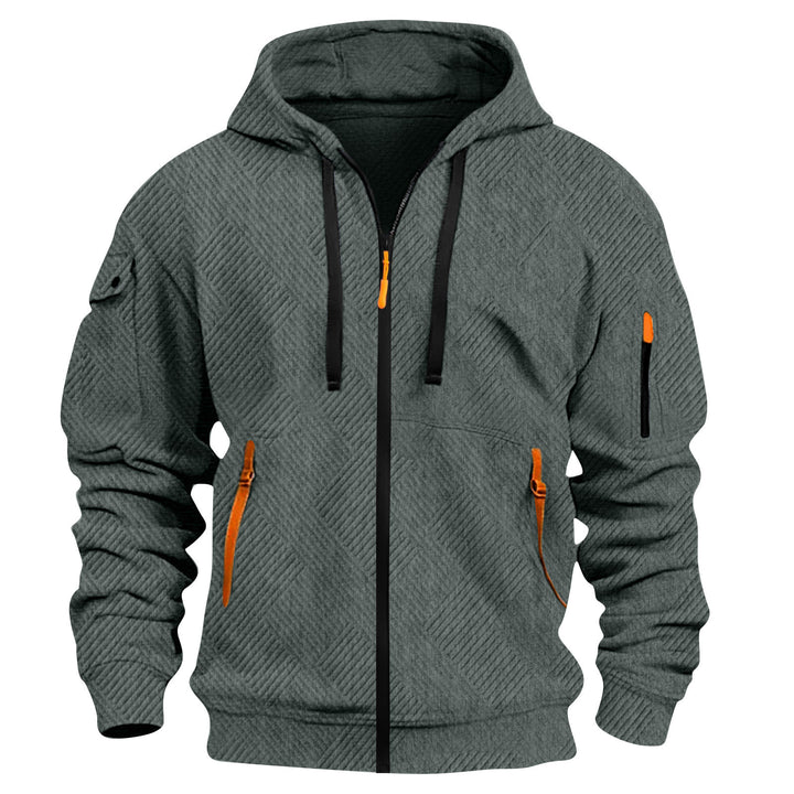 Herren Fleecejacke mit praktischen Taschen Echoarchiv