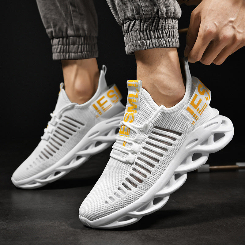 Unisex nan atmungsaktive ultraleichte Strick-Sneaker mit dämpfender Hohlsohle Echo Archiv