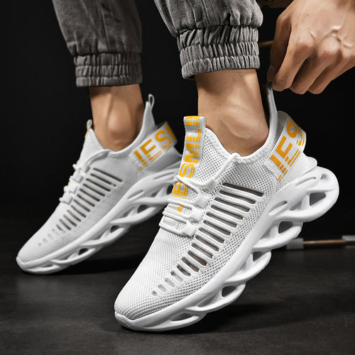 Unisex nan atmungsaktive ultraleichte Strick-Sneaker mit dämpfender Hohlsohle Echo Archiv