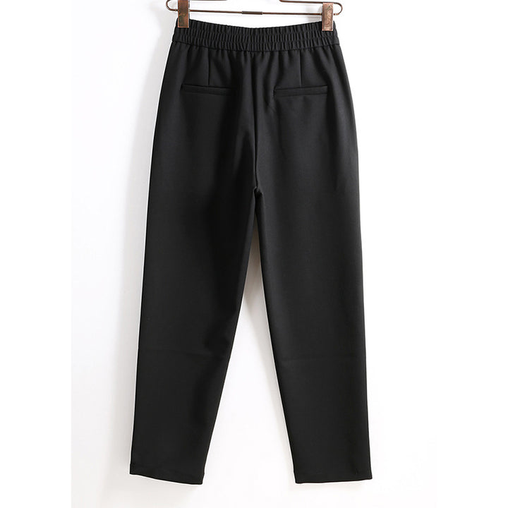 Damen Elegante und bequeme High-Waist Stoffhose Echoarchiv