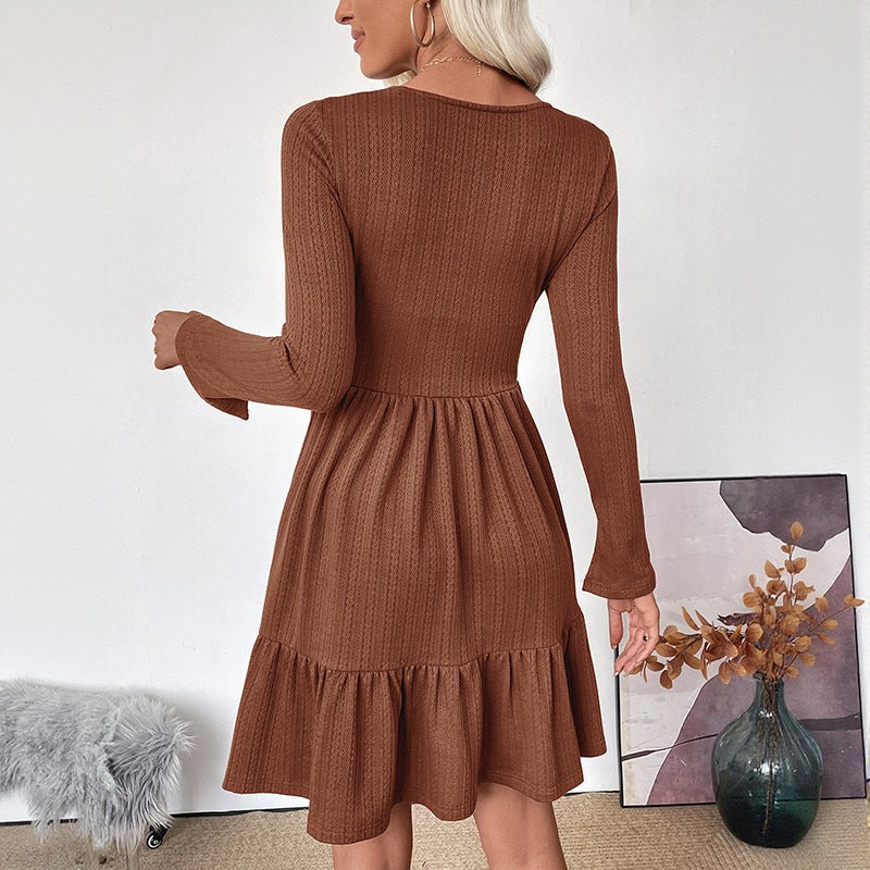 Damen Fließendes Rüschenkleid Echo Archiv
