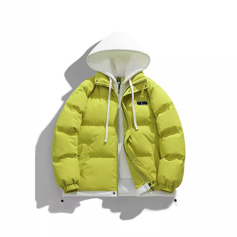 Herren Zweilagige Steppjacke mit herausnehmbarer Fleece-Kapuze und Thermoisolierung Echo Archiv