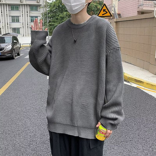 Damen Grobstrickpullover mit lässigem Schnitt Echoarchiv