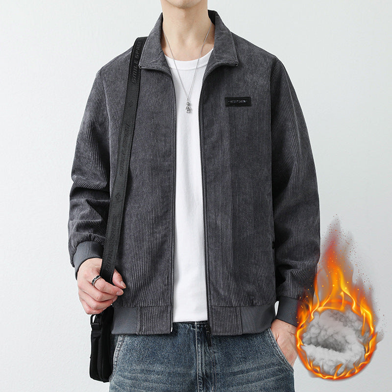 Herren Sportliche Cordjacke Echo Archiv