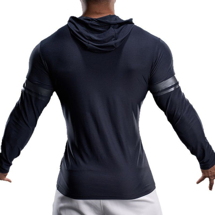Herren sportliches Langarm-Hoodie-Shirt Echoarchiv