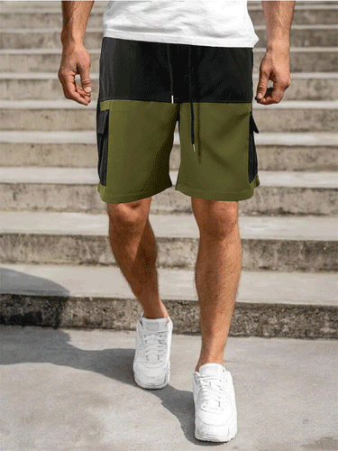 Herren Cargo-Shorts mit mehreren praktischen Taschen und elastischem Bund Echoarchiv