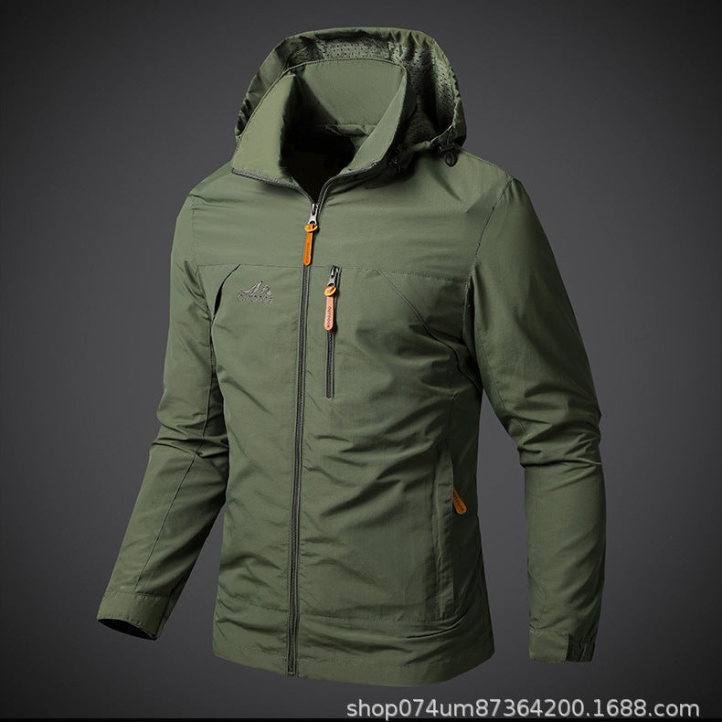 Herren Wetterfeste Outdoorjacke Echo Archiv