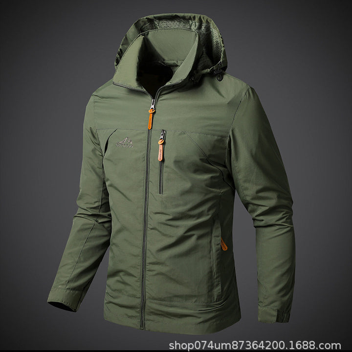 Herren Wetterfeste Outdoorjacke Echo Archiv