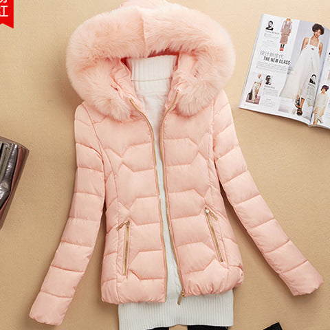 Echoarchiv | Winterjacke mit Kunstfellkragen für Damen