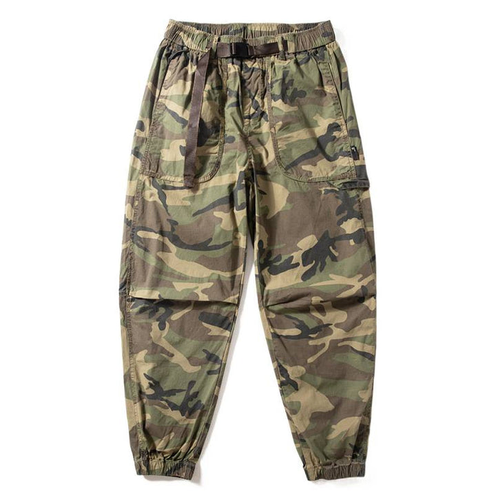 Herren Camouflage Cargo-Hose mit elastischem Bund Echo Archiv