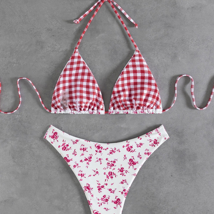 Damen Blumenmuster Bikini Echo Archiv
