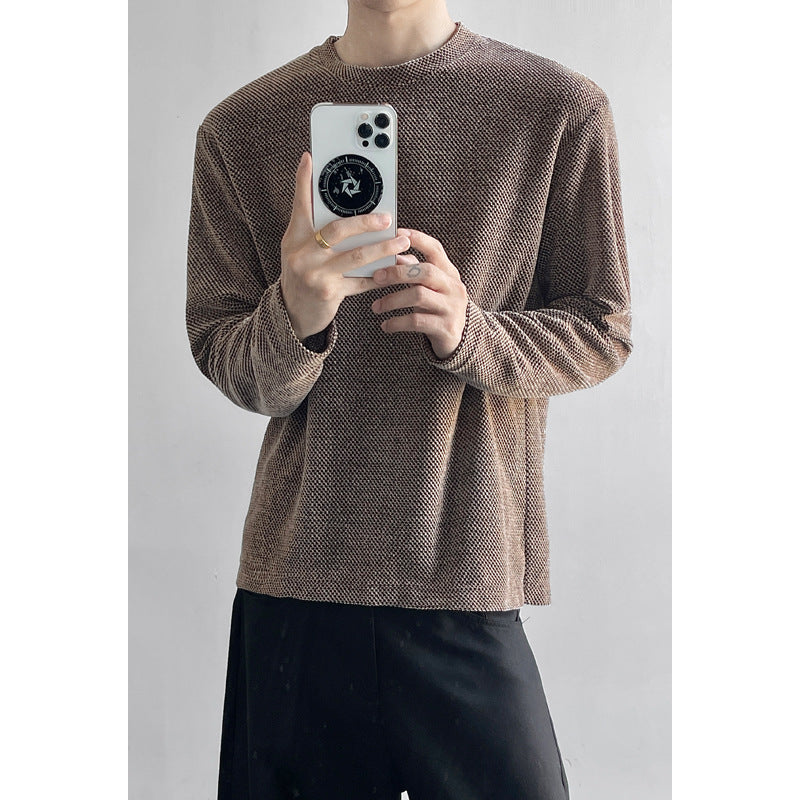 Herren Freizeit Langarmpullover Echo Archiv