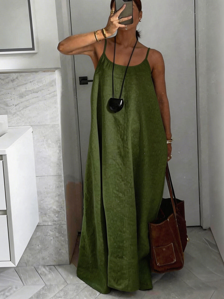 Damen Leichtes Sommerkleid mit tiefem Ausschnitt Echo Archiv