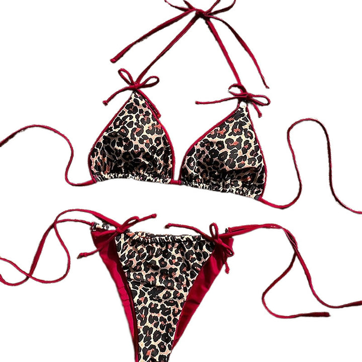 Damen Triangel-Bikini mit verspieltem Safari-Design Echo Archiv