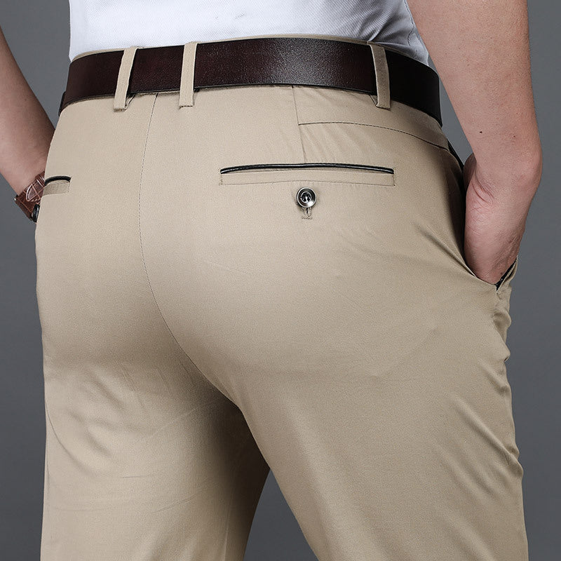 Herren moderne Chino-Hose mit eleganten Taschen Echoarchiv