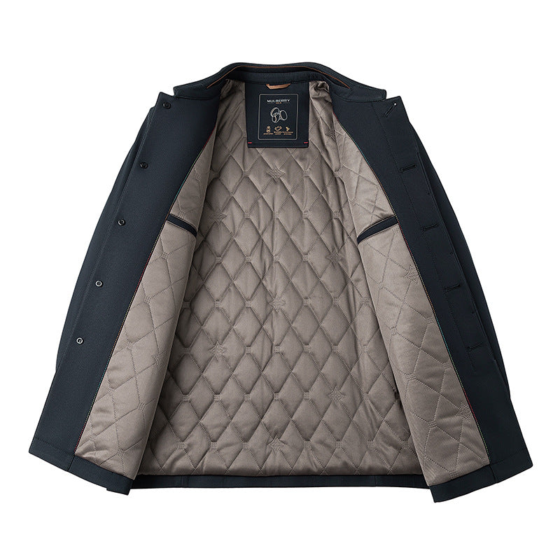Herren wasserdichte Übergangsjacke mit innenliegenden Taschen Echoarchiv