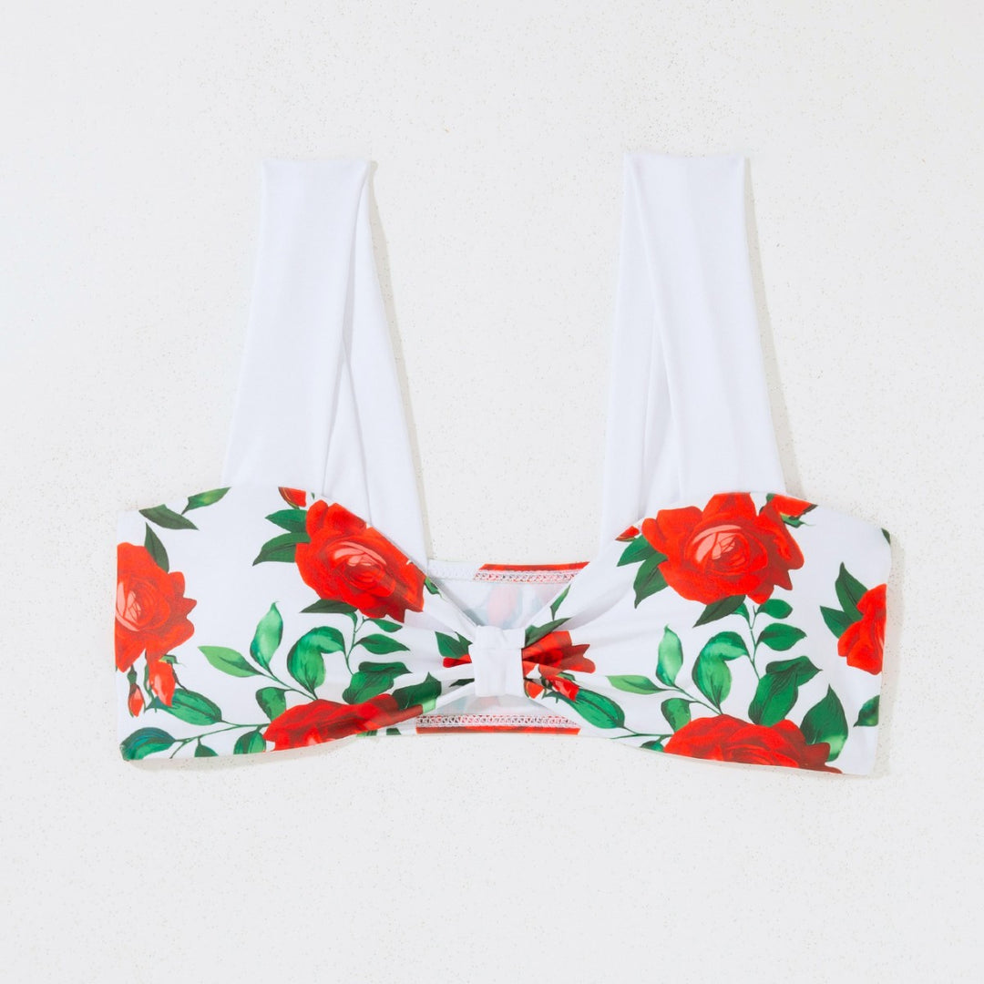 Damen Bikini-Set mit Rüschen und breiten Trägern Echo Archiv