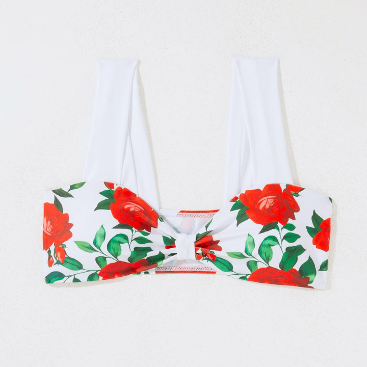 Damen Bikini-Set mit Rüschen und breiten Trägern Echo Archiv