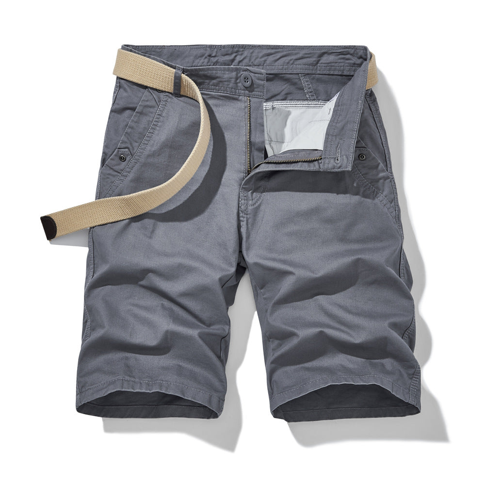 Herren vielseitige Kurz-Cargo-Shorts mit verstellbarem Bund und funktionalen Taschen Echoarchiv