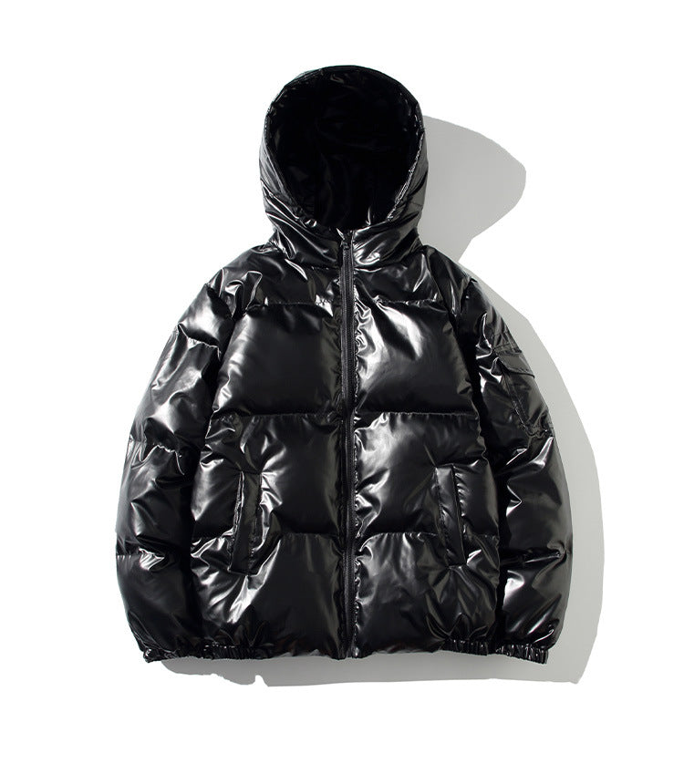Unisex nan gepolsterte Steppjacke mit Thermoisolierung, Stehkragen und Ärmeltasche Echo Archiv