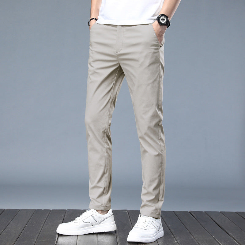 Herren bequeme Chino-Hosen mit leichtem Stretch-Material Echoarchiv