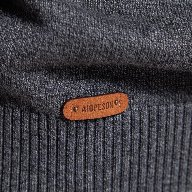 Herren Rundhals Pullover aus weichem Strickstoff Echoarchiv