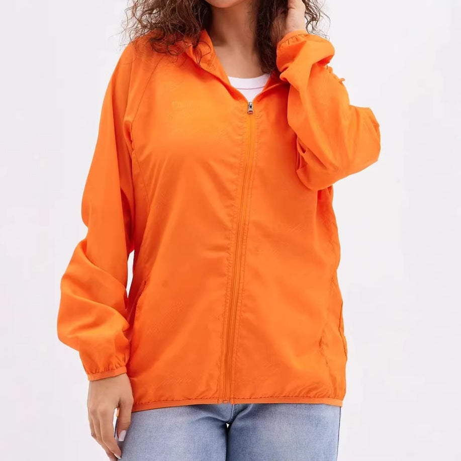 Damen Leichte Sportjacke mit Kapuze – Célinea