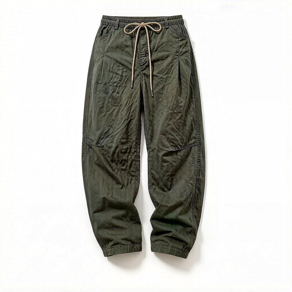 Herren Lässige Oversized-Hose Echoarchiv