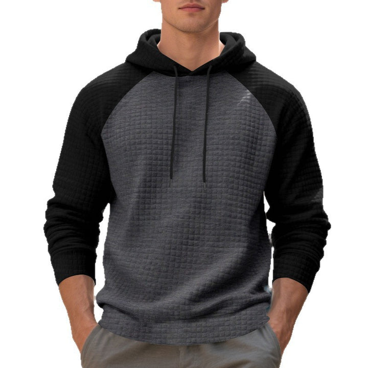 Herren Raglan-Sweatshirt mit strukturiertem Design und praktischen Taschen Echoarchiv