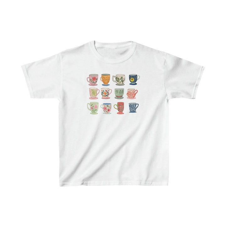 Damen T-Shirt mit verziertem Herz-Motiv Echo Archiv