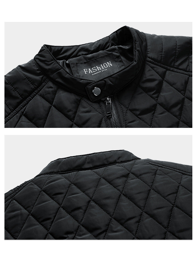 Herren Steppjacke mit Thermofutter und Stehkragen Echoarchiv