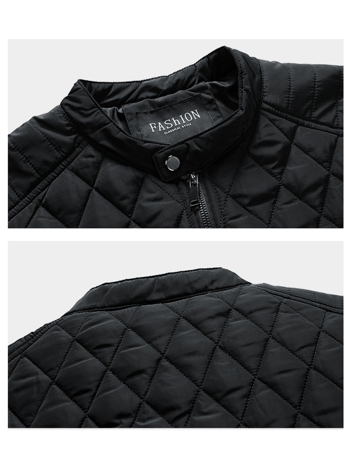 Herren Steppjacke mit Thermofutter und Stehkragen Echoarchiv
