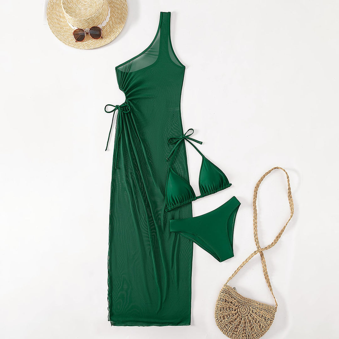Damen Transparenter Strandkleid Echo Archiv