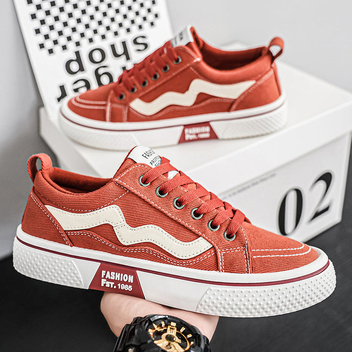 Damen lässige und strapazierfähige Sneakers mit modischen Kontrastelementen Echo Archiv