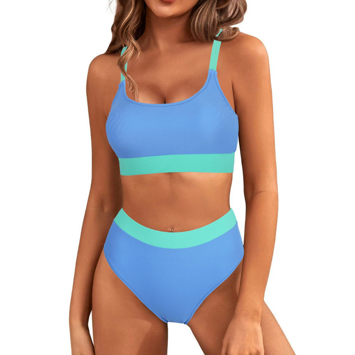 Damen Bikini-Set mit hohem Bund und sportlichem Schnitt Echo Archiv