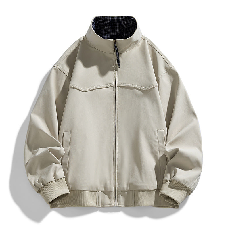 Herren Leichte Übergangsjacke mit Stehkragen Echo Archiv