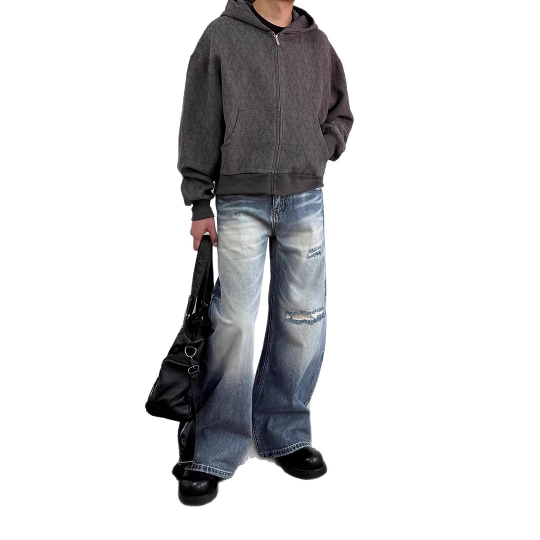 Damen Weitgeschnittene Denim Jeans Echoarchiv