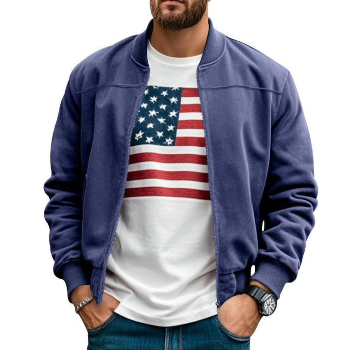 Herren Bomberjacke mit modernem Schnitt und praktischen Taschen Echoarchiv