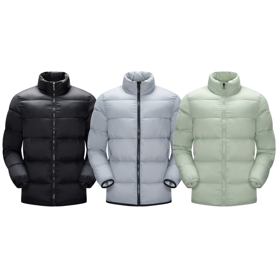 Herren Gepolsterte Steppjacke mit hohem Stehkragen und thermischer Isolierung Echo Archiv